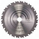 Bosch Circular Saw Blade 165 mm Diameter, 24 Teeth, Coarse Cut, Tungsten Carbide Blade 2608642601