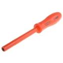 ITL Insulated Tools Ltd Hexagon Nut Driver 3BA Tip Insulated Screwdriver 1000V VDE Approved, 105 mm Blade, 265 mm 911-1519
