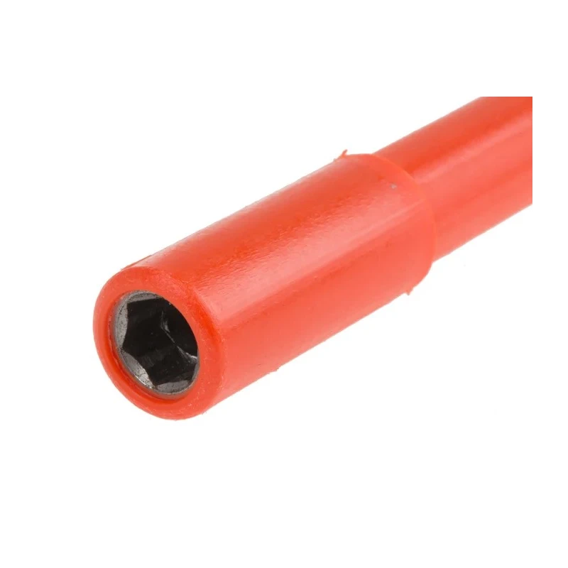 ITL Insulated Tools Ltd Nut Driver 8 mm Tip, Steel Blade 105 mm, Plastic Handle, VDE/1000V Approved 911-1525