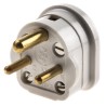 MK Electric 2A UK Mains Plug White Cable Urea Formaldehyde Screw Termination 502 WHI