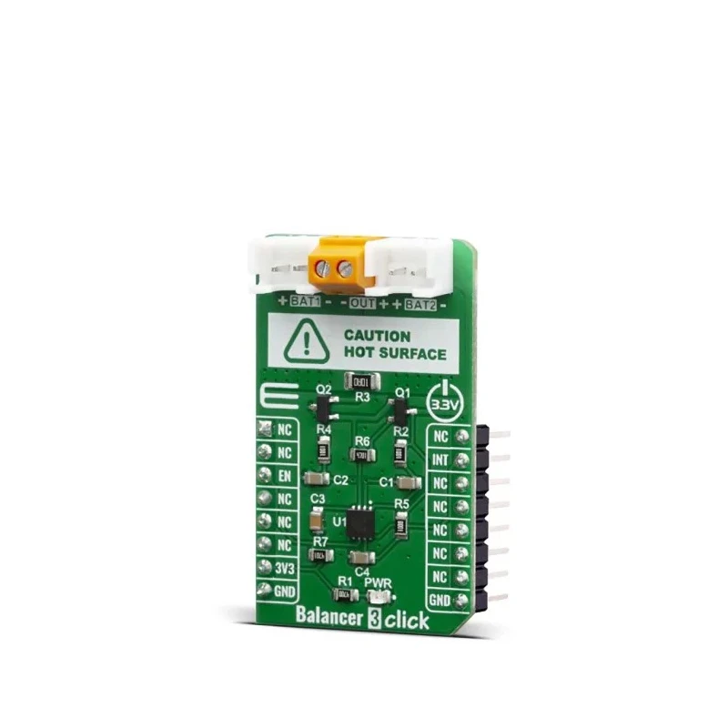 MikroElektronika Power Management Development Kit Balancer 3 Click Battery Charger for BQ29200 with 2 Series MIKROE-3737
