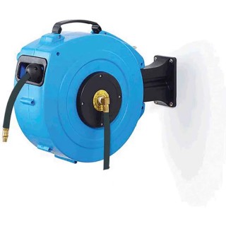 RS PRO 15 m Air Hose Reel with 10 mm Inside Diameter, Automatic Retraction, BSPT 1/4 in Connector 911-9447