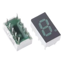 Broadcom 1 Character 7 Segment Green LED Display 7 Segments Anode Surface Mount Right Side Decimal Orientation HDSP-A901