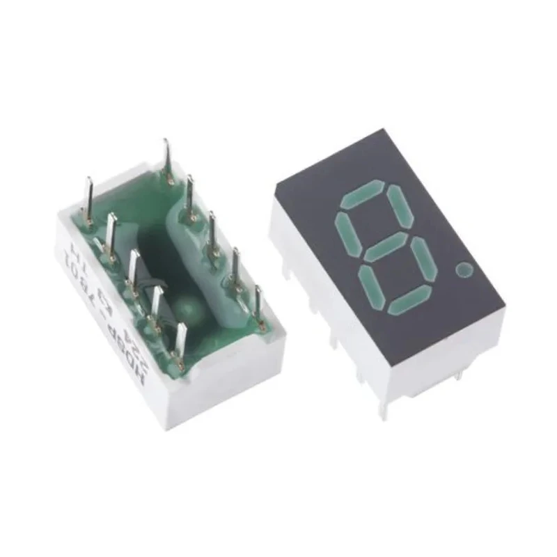 Broadcom 1 7-Segment Green LED Display Anode Surface Mount 7.6 mm HDSP-A901
