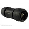 Souriau Sunbank by Eaton Circular Connector, 3 Contacts, Cable Mount, Standard Size, Plug Male, IP68 IP69K UTS6JC12E3P
