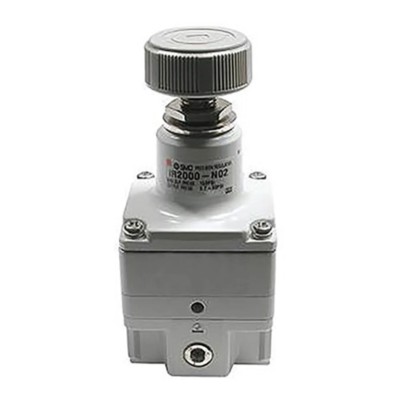 SMC Pneumatic Regulator Type G NPT RC, Outlet G 1/8 Female, Max Operating Temp 100°C IR1000