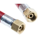 RS PRO Flexible Hose, Female 1/4 in BSP Female Connections, 20 bar Pressure, 10 m Length 912-0923