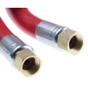 RS PRO Flexible Hose 1/4 in BSP Female Connections, 20 Bar Maximum Operating Pressure, 15 m Length 912-0936