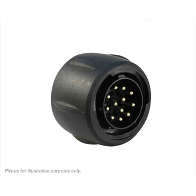Souriau Sunbank by Eaton Circular Connector 12 Contacts Cable Mount Socket Male IP68 IP69K 63V 10A UTS61412P