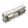 SMC 2 Finger Double Acting Action Pneumatic Gripper, Low Profile Gripping Type, Bore Diameter 12mm, Stroke Length MHF2-12D