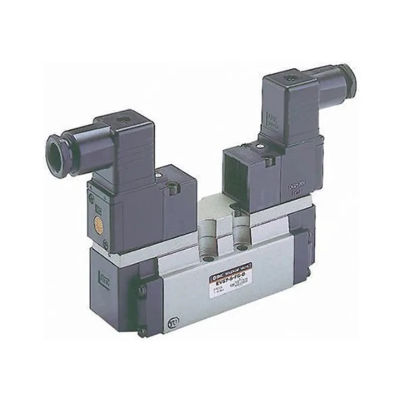 SMC Pneumatic Solenoid Valve Electric G Connection 5 Ports 3 Positions Stainless Steel Body EVS7-6