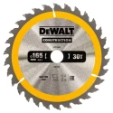 DeWALT 165 mm Circular Saw Blade 30 Teeth Alternate Top Bevel 1.5 mm Plate Thickness DT1935-QZ