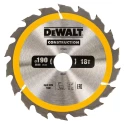 DeWALT Circular Saw Blade Fast Coarse Cut 190 mm 18 Teeth Carbide DT1943-QZ