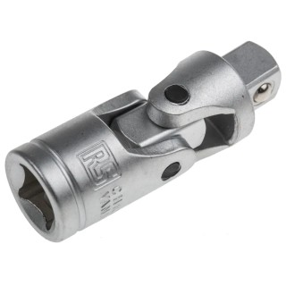 RS PRO 3/8 in Square Joint Socket Chrome Vanadium Steel Mirror Finish 912-5385