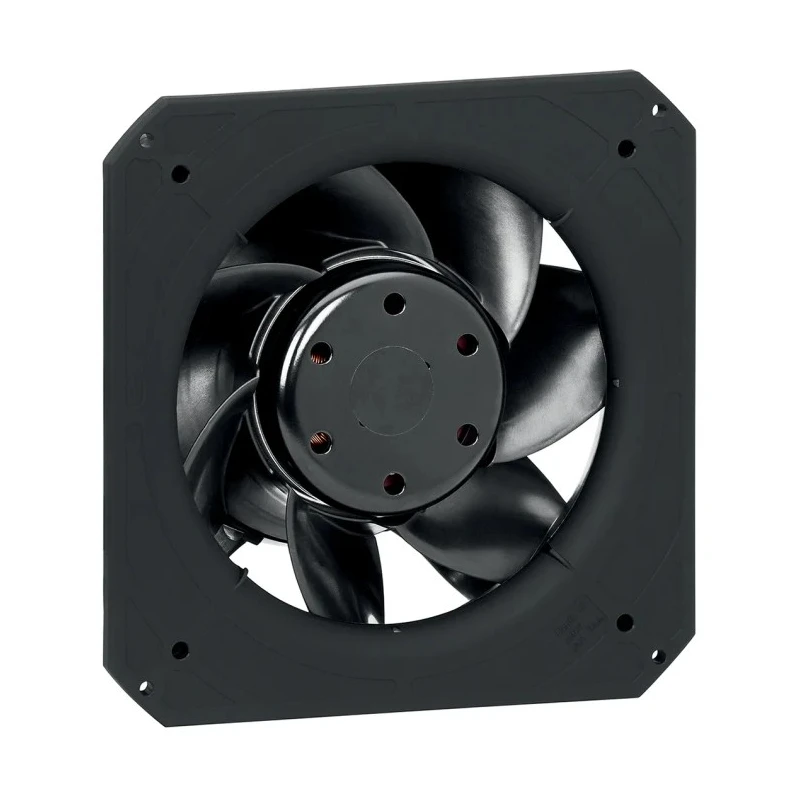 ebm-papst High-Performance Axial Fan 24V DC 1020 m³/h Air Flow 95W Power 4.7A Max Current Protection 80mm Height 225mm IP44