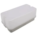 Knightsbridge RS PRO Rectangular LED Bulkhead Light 8W 100V/277V AC IP65 6000K 200-1381