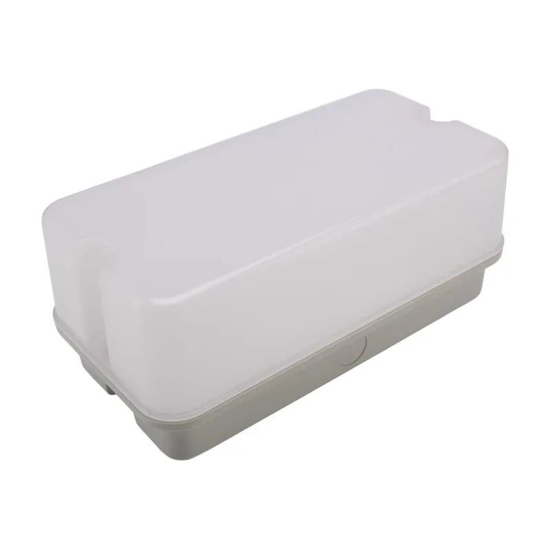 Knightsbridge RS PRO Rectangular LED Bulkhead Light 8W 100V/277V AC IP65 6000K 200-1381