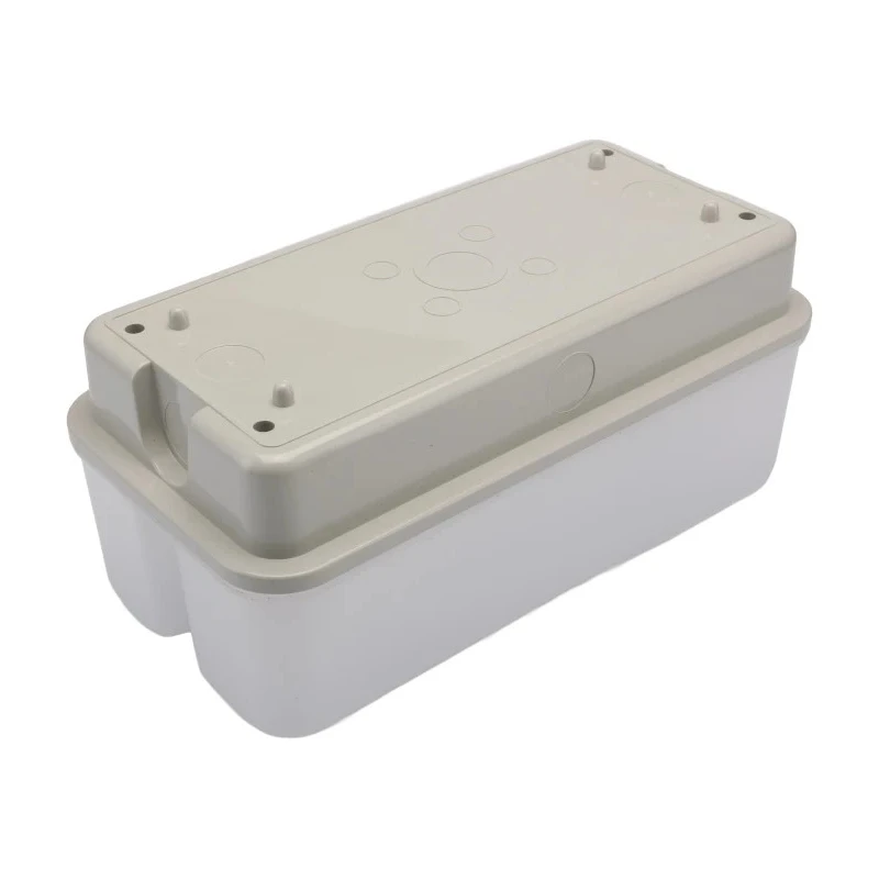 Knightsbridge RS PRO Rectangular LED Bulkhead Light 8W 100V/277V AC IP65 6000K 200-1381