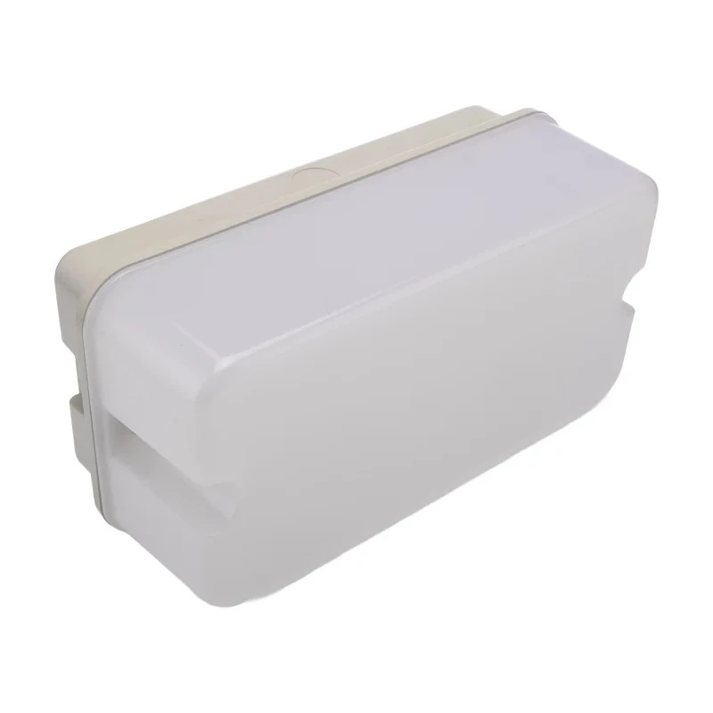 Knightsbridge RS PRO Rectangular LED Bulkhead Light 8W 100V/277V AC IP65 6000K 200-1381