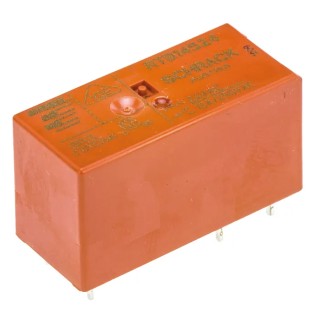 TE Connectivity PCB Power Relay 24V ac Coil 12A Switching Current SPDT RTB14524
