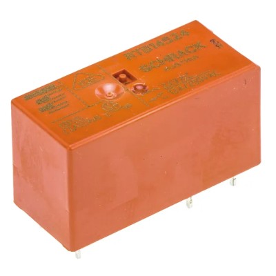 TE Connectivity PCB Power Relay 24V ac Coil 12A Switching Current SPDT RTB14524