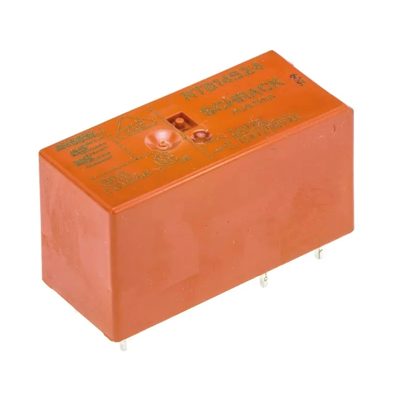 TE Connectivity PCB Power Relay 24V ac Coil 12A Switching Current SPDT RTB14524