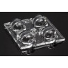 Ledil Strada-Module Series 4-Way LED Lens Square Beam C13604_STRADA-2X2-FN