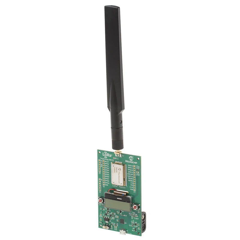 Microchip LoRa Mote RN2483 Communication & Wireless Development Board 915 MHz DM164138