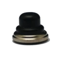 EOZ Black Round Protective Push Button Cap for Use with 10 mm Push Button 20.17292.21