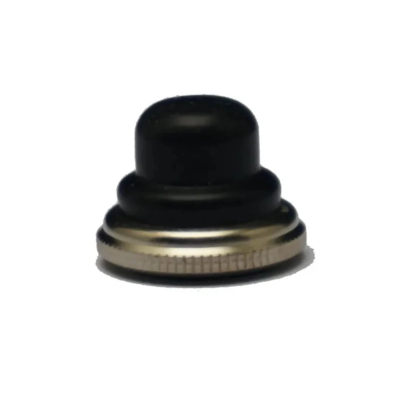 EOZ Black Round Protective Push Button Cap for Use with 10 mm Push Button 20.17292.21