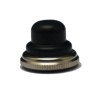 EOZ Black Round Protective Push Button Cap for Use with 10 mm Push Button 20.17292.21