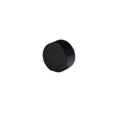 EOZ Black Round Push Button Cap for Use with 10 mm Push Button, Height 5mm, Diameter 9mm 20.17504.01