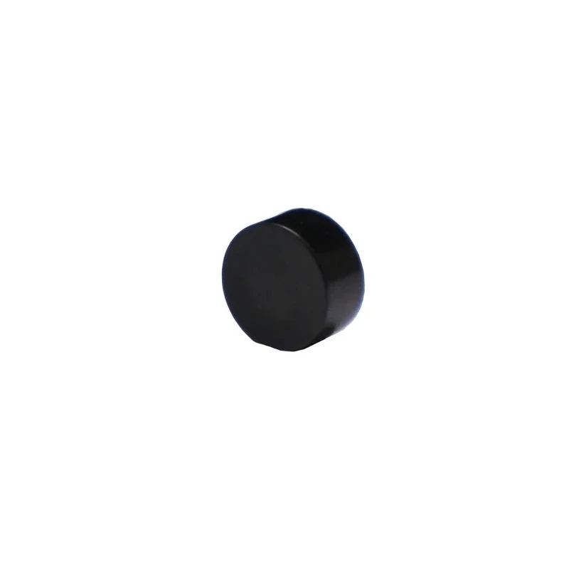 EOZ Black Round Push Button Cap for Use with 10 mm Push Button, Height 5mm, Diameter 9mm 20.17504.01