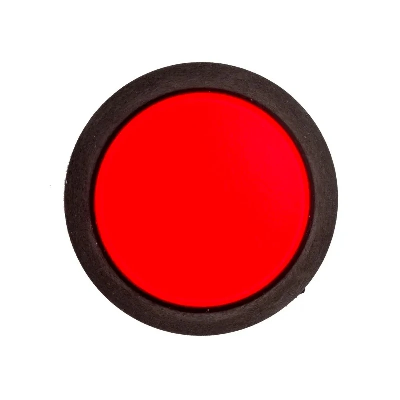EOZ Illuminated Momentary Push Button Switch Panel Mount 12 mm Cutout SPST Blue Red LED IP67 FL12DRB5