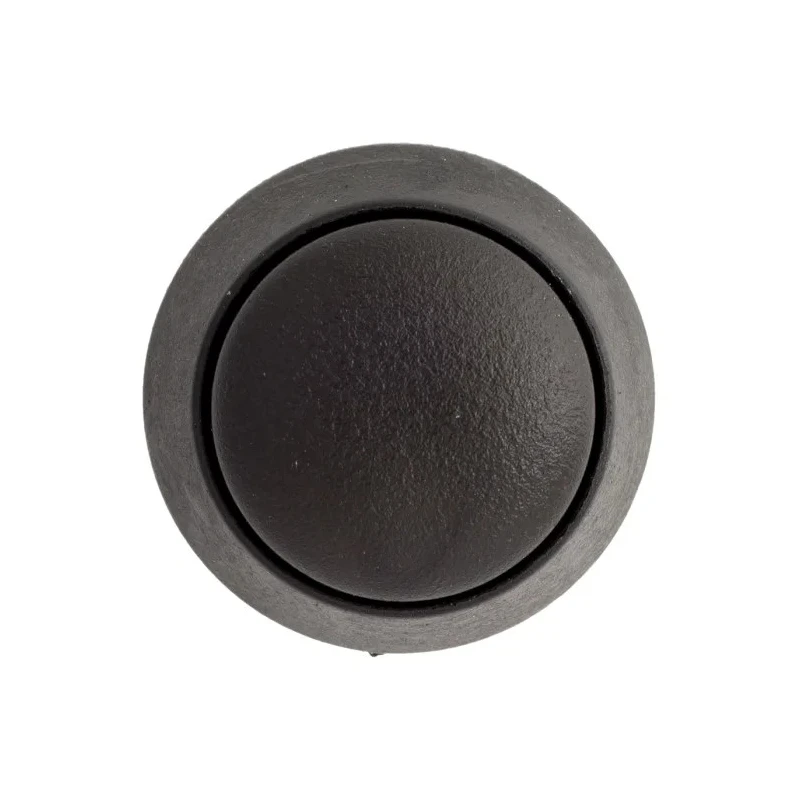EOZ FL Series Momentary Push Button Switch, Panel Mount, 12 mm Cutout, SPST, IP67, Black Cap FL12NN