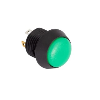 EOZ Push Button Switch, Momentary, Panel Mount, 13.5 mm Cutout, SPST Contact Configuration, IP67 Rated, 2.5 kV AC FL13NG