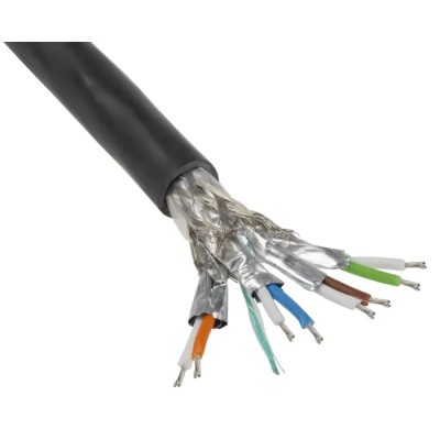 HARTING Ha-VIS EtherRail Shielded Screened Cat7 Ethernet Cable Low Smoke Zero Halogen Black Jacket 100 m Cat7