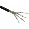 HARTING Ha-VIS EtherRail Shielded Screened Cat7 Ethernet Cable Low Smoke Zero Halogen Black Jacket 100 m Cat7