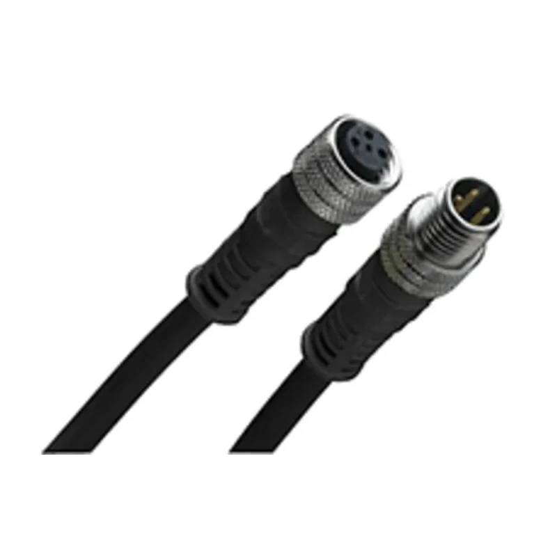 Brad from Molex Sensor Actuator Cable Female 4 Way M12 Straight to Male 4 Way M12 Straight 600mm 1200070472