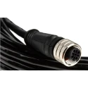 Brad from Molex Sensor Actuator Cable Female M12 to 4 Way Unterminated 250V 4 Contacts IP67 1200100008