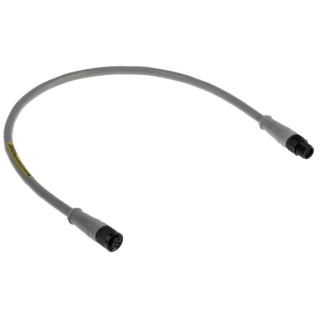 Brad from Molex Sensor Actuator Cable, Male 5 way M12 to Female 5 way M12, Straight Connectors, 500 mm, Grey PVC 1300280023