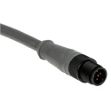 Brad from Molex Sensor Actuator Cable, Male 5 way M12 to Female 5 way M12, Straight Connectors, 500 mm, Grey PVC 1300280023