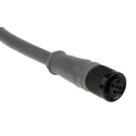 Brad from Molex Sensor Actuator Cable, Male 5 way M12 to Female 5 way M12, Straight Connectors, 500 mm, Grey PVC 1300280023