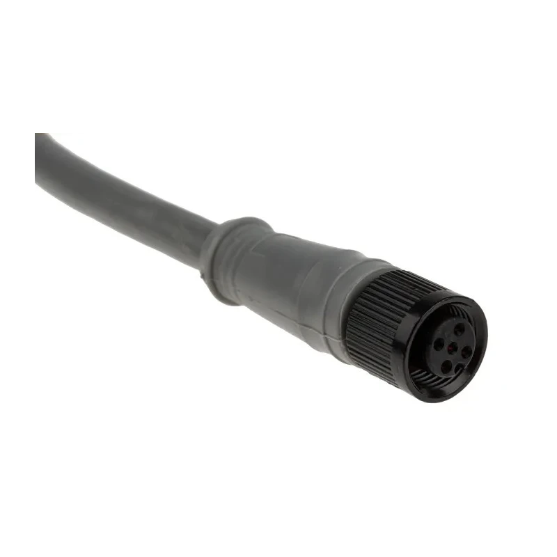 Brad from Molex Sensor Actuator Cable, Male 5 way M12 to Female 5 way M12, Straight Connectors, 500 mm, Grey PVC 1300280023