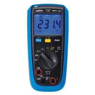 Metrix Handheld True RMS Digital Multimeter 4000 Counts 600 V AC/DC CAT III MTX202-Z
