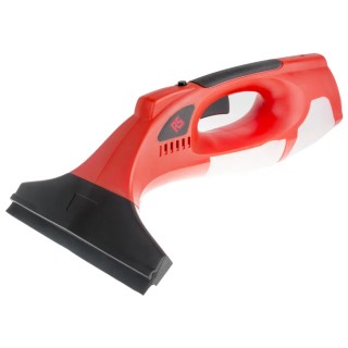RS Pro Handheld Window Vacuum Cleaner 3.6V 10W Bagless Red EDS0574