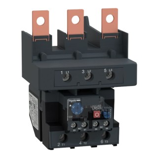 Schneider Electric Overload Relay, 1 NO/1 NC, 5A Contact Rating, Direct Mount, Adjustable Current 80–104 A, IP20 LRD4365