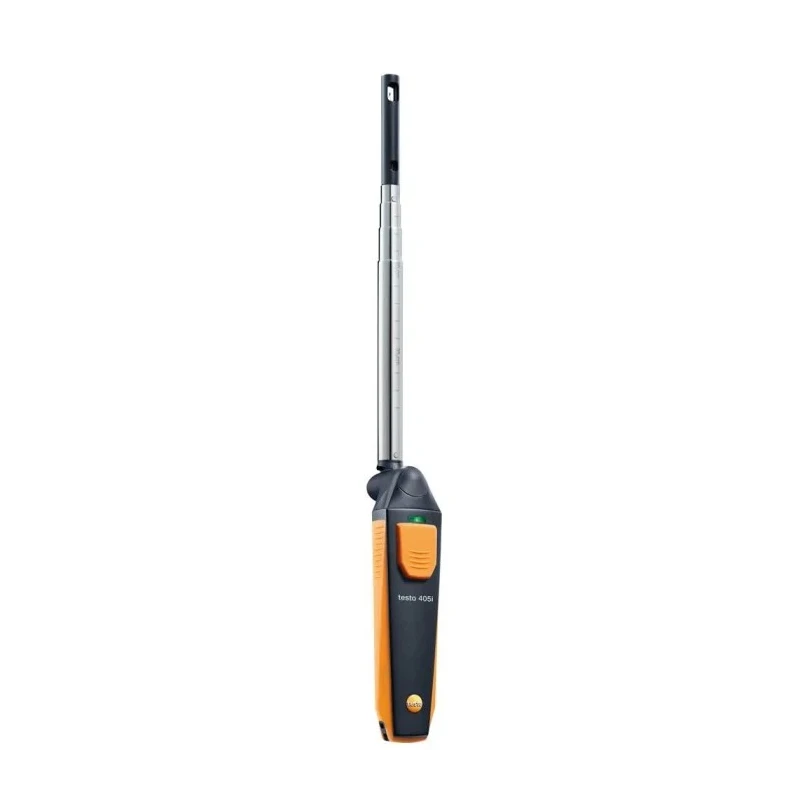 Testo Thermal Anemometer Measures Air Velocity, Temperature, 30 m/s 405i 0560 1405