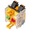EAO Modular Switch Contact Block 250V, 1 NO Push-in Terminal 6A Current Rating 37mm x 29mm x 23mm 704.908.1