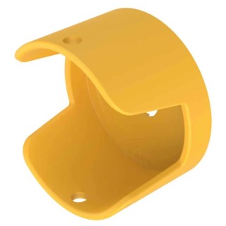 EAO Push Button Shroud for Use Only with Part No. 704.064.2 and 704.066.2, Plastic, 83 mm Diameter, Yellow 704.927.9